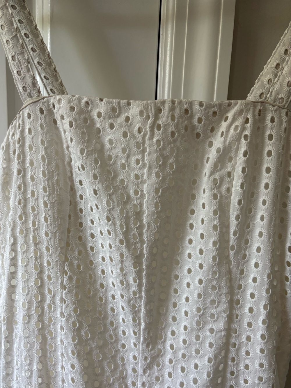 Maeve by Anthropologie Lelia Eyelet Sleeveless Midi Dress - Picture 5 of 9
